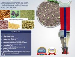 Macam Alat Penanam Biji Benih Tanaman Otomatis dan Modern